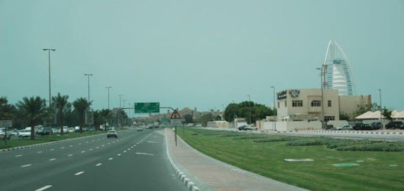 Jumeirah Beach Road: A City Drive with a View