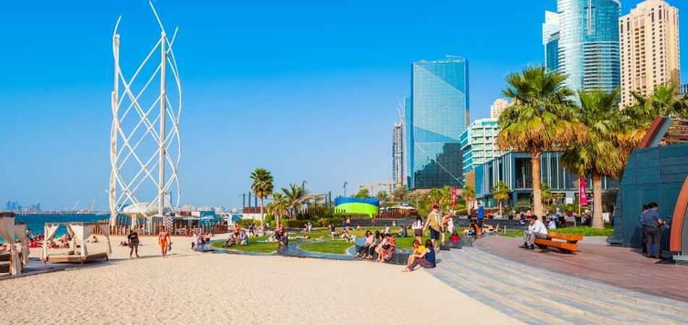 The top attractions at JBR Beach