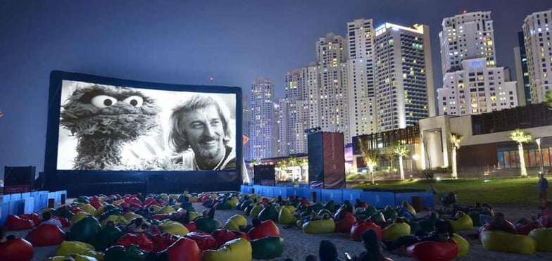 Urban Outdoor Cinema At Habtoor Grand Hotel